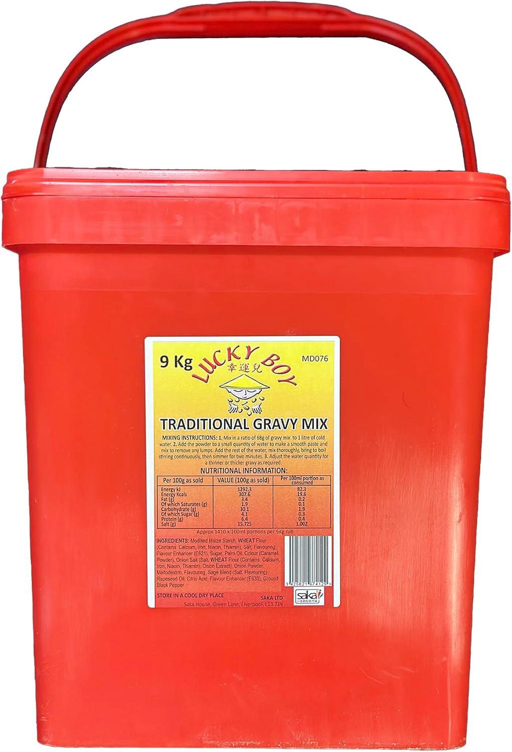 LUCKY BOY Traditional Gravy Mix | 9Kg Bucket |