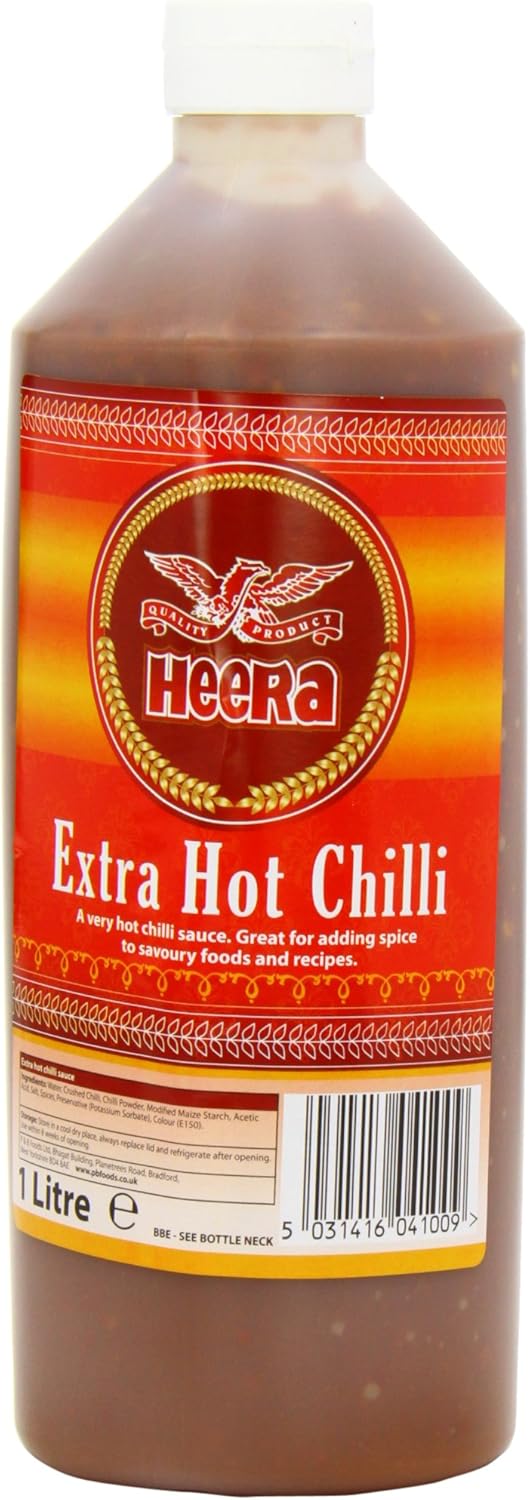 HEERA Chilli Sauce Extra Hot (Pack of 2)