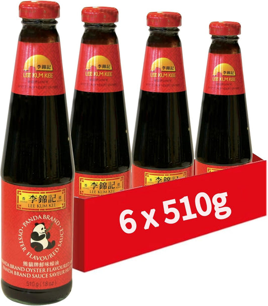 Lee Kum Kee Premium Oyster Sauce 510g (Pack of 6)