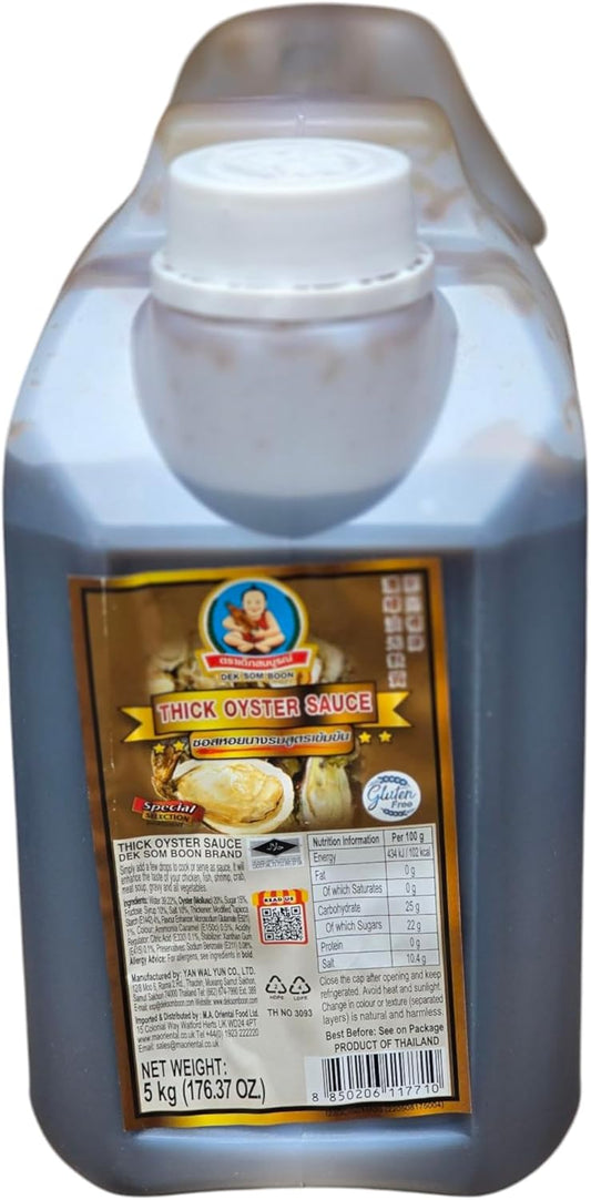 HB Oyster Sauce 5Kg PLASTIC TUBE