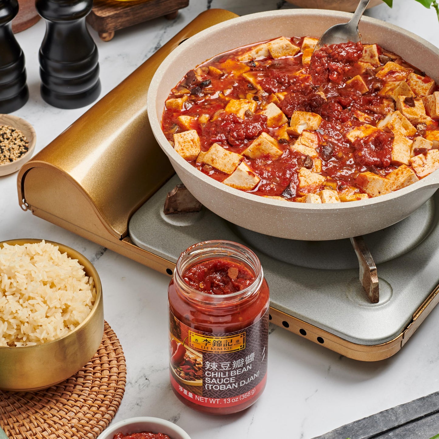 LKK Chilli & Bean Sauce Toban Djan, 368 g