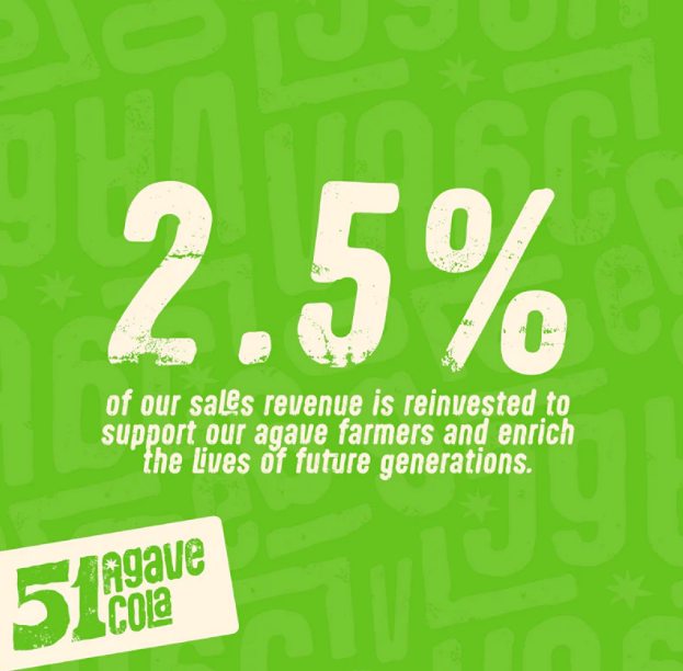 51 Agave Cola - TROPICAL - 12x275ml (12 Pack)