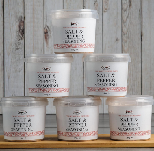 KMC Salt & Pepper Seasoning Mix - 6 Pack of 250g