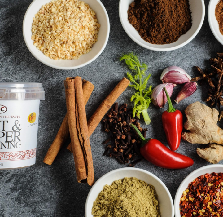 KMC Salt & Pepper Seasoning Mix - 3 Pack of 250g