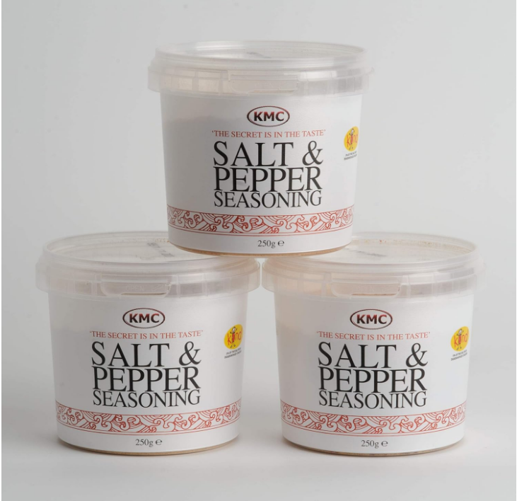 KMC Salt & Pepper Seasoning Mix - 3 Pack of 250g