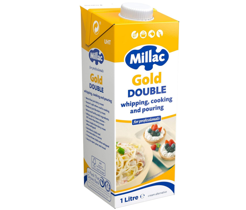 Millac UHT Gold Double Cream Alternative (SIngle Pack) 1ltr