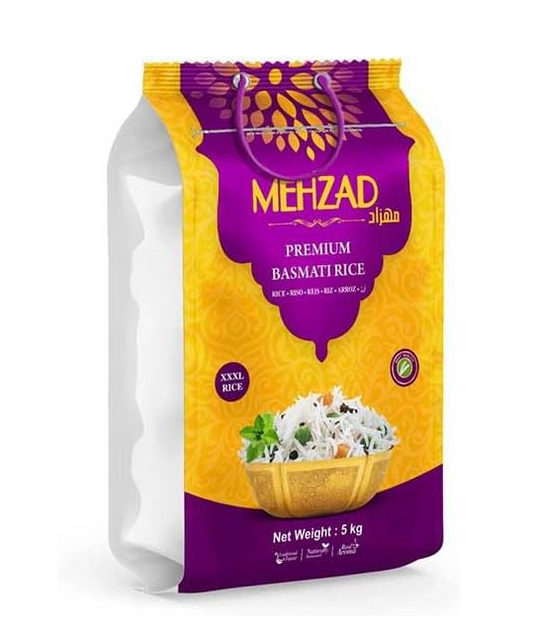 Mehzad Ultra Premium Basmati Rice 5kg | XXXL Rice | by LuckyBoy