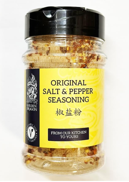 Golden Dragon Salt & Pepper Seasoning – 300g | Authentic Chinese-Style Spice Blend (Pack of 1)