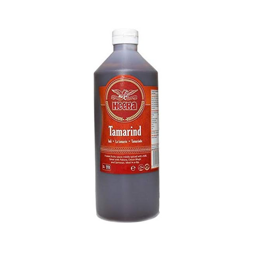 Heera Tamarind Sauce | 1L | sweet and sour | Gluten Free |Vegan | Tart Flavor | Indian Origin