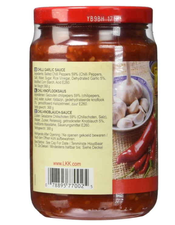 Lee Kum Kee Chilli Garlic Sauce 368 g (Pack of 2)