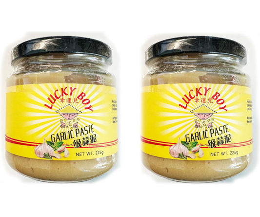 Lucky Boy Garlic Paste | JAR 225 gram | (2 PACK)