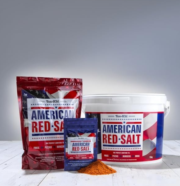 Tee-Khi American RED SALT 2Kg by Saka - Lucky BOY with greetings