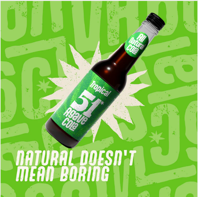 51 Agave Cola - TROPICAL - 12x275ml (12 Pack)