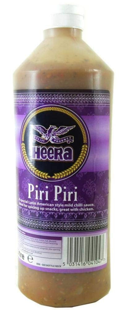 Heera Piri Piri Sauce - 1ltr - (pack of 3)