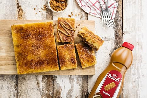 Lotus Biscoff Sweet Spread Topping Caramelised Vegan No added flavours 1L