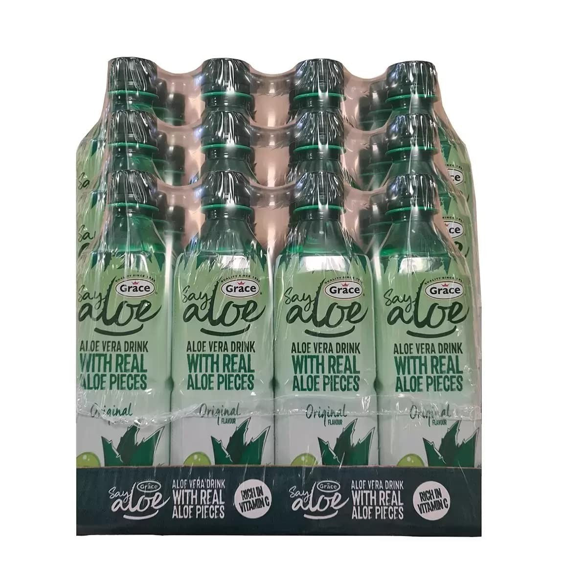 Grace Aloe Vera Drink Original Flavor 12 x 500 ml