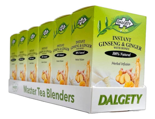 Dalgety Ginseng&Ginger Herbal Infusion TEA 122g 100% Natural, Caffeine Free