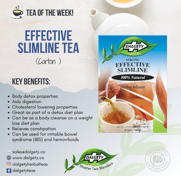 Dalgety Effective Slimline Herbal Infusion 6x40g Cartons by LuckyBoy