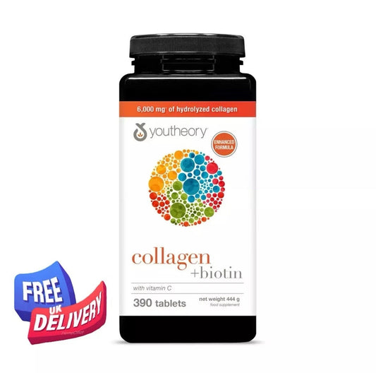 6000mg Collagen Tablets High Strength AntiAging Skin & Joint 390 Tablets SAKA