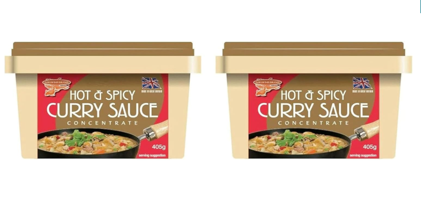 Chinese Curry Sauce Paste Concentrate 405g - (Pack of 2)