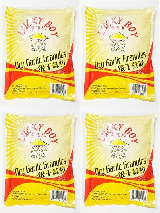 LUCKY BOY Garlic Granules Premium Quality 1kg