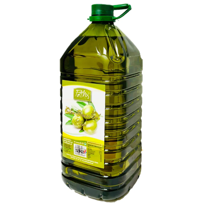 PATHOS  Extra Virgin Olive Oil, Bake Dressing Cooking Oil 5Lt by SAKA