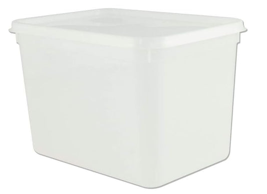 NORTHPAC Rectangular Ice Cream Container/Food Storage Container (10) | With LuckyBoy Greetings