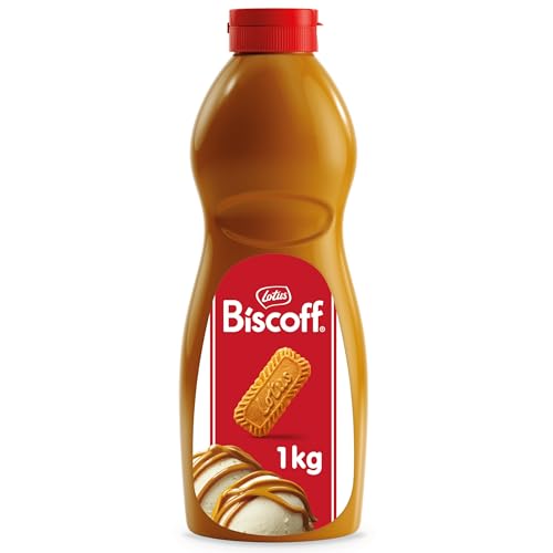 Lotus Biscoff Sweet Spread Topping Caramelised Vegan No added flavours 1L