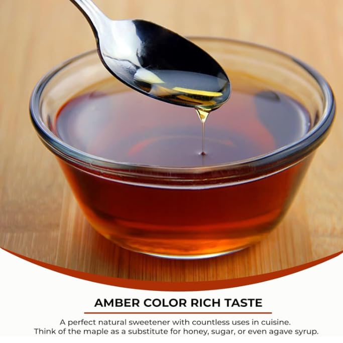 Canadian Turkey Hill Maple Syrup | Amber | Grade A | Various Size | Gift Set | with Lucky Boy greetings