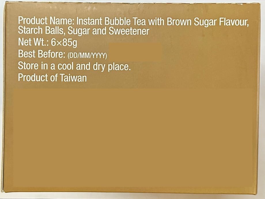 BOBA TEA | Bubble Tea Kit Gift Box - Each Box has 24 Pieces | Flavoured with | Strawberry | Matcha | Milk Tea | Brown Sugar | by SAKA