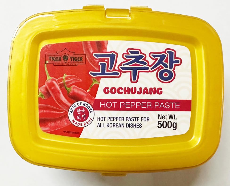 Tiger Tiger | Gochujang Hot Red Pepper Paste | for All Korean Dishes | 500 grm