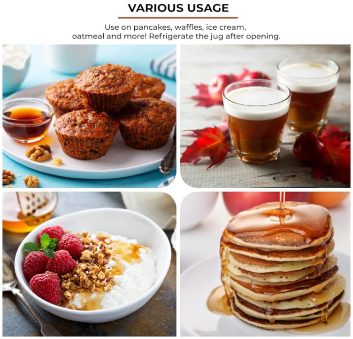 Canadian Turkey Hill Maple Syrup | Amber | Grade A | Various Size | Gift Set | with Lucky Boy greetings (200ml Glass)