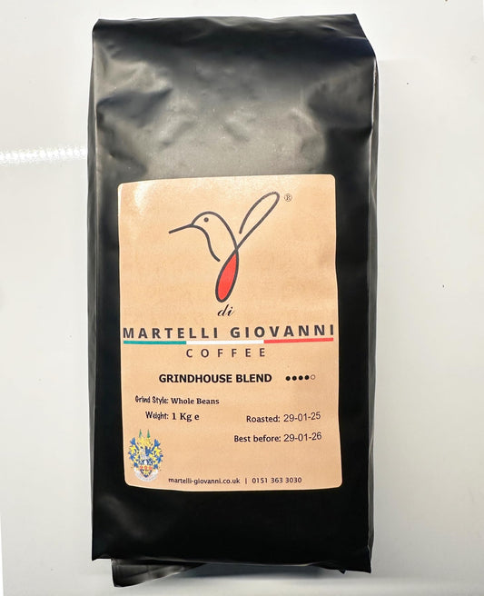 Martelli Giovanni Coffee Beans (Grind House Blend) WHOLE BEANS 1Kg