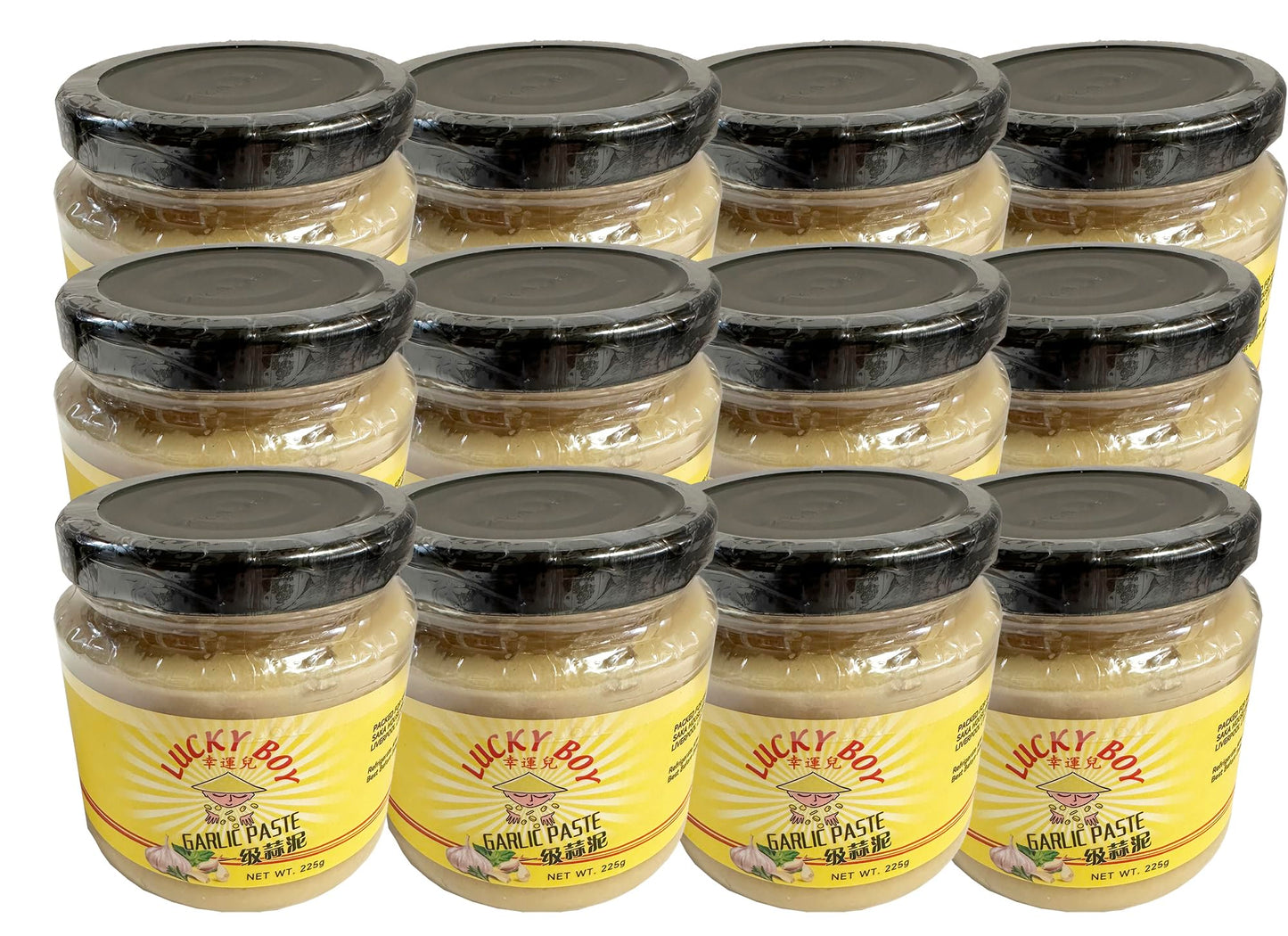 Lucky Boy Garlic Paste | JAR 225 gram |