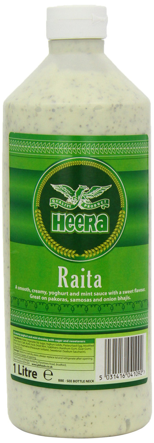 Heera Yoghurt and Mint Raita Sauce (Pack of 2)