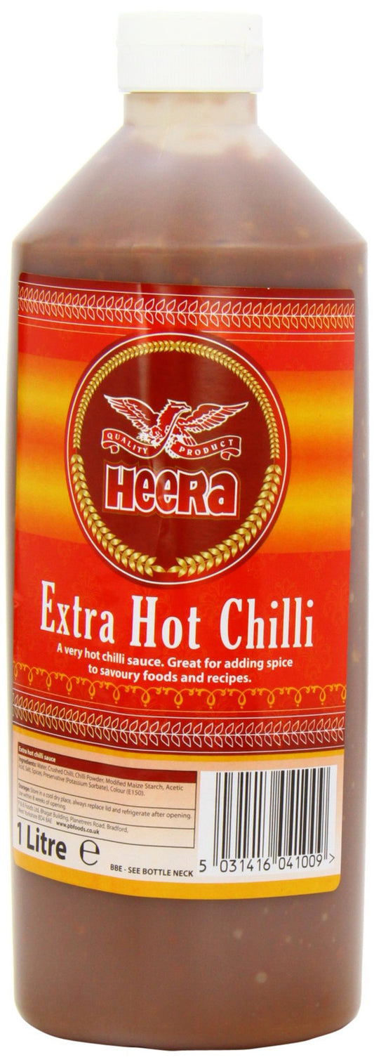 HEERA Chilli Sauce Extra Hot (Pack of 2)