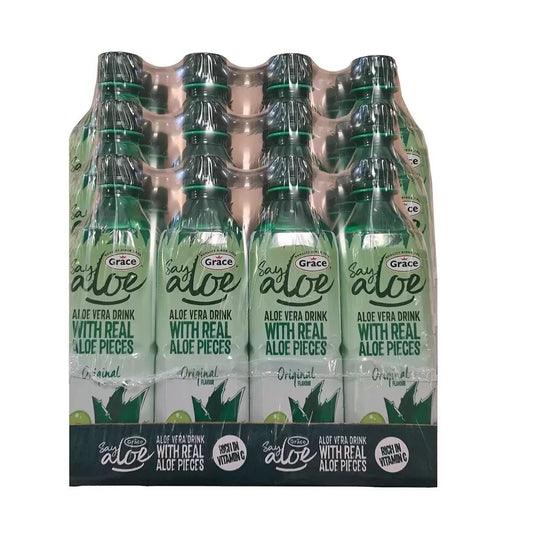 Grace Aloe Vera Drink Original Flavor 12 x 500 ml
