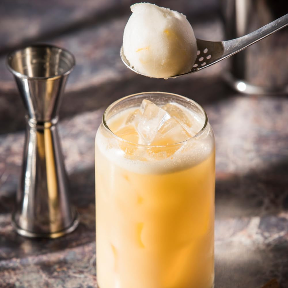 MONIN Premium Peach Syrup 700ml for Cocktails and Mocktails. Vegan-Friendly, Al