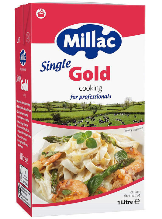 Millac UHT Gold Single Cream - 12x1ltr
