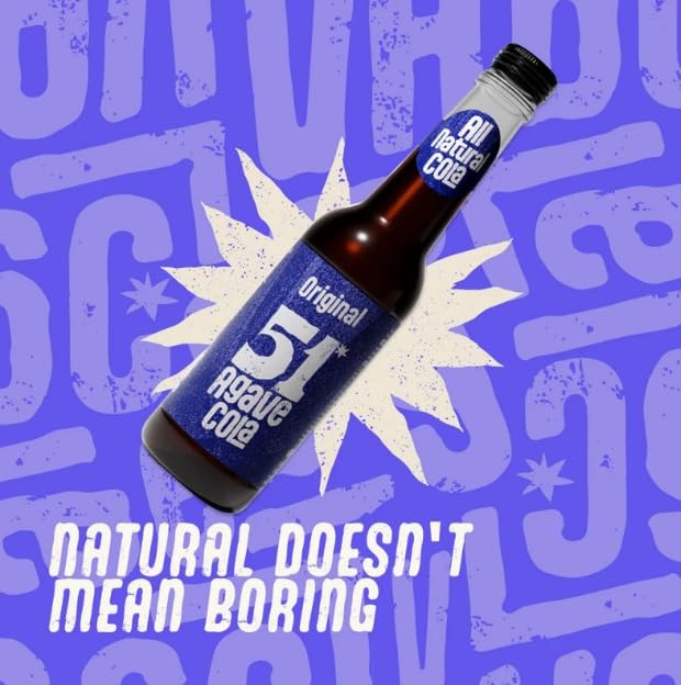 51 Agave Cola - Original | Lemon Zest & Vanilla | Gluten-Free- 12 x 275ml
