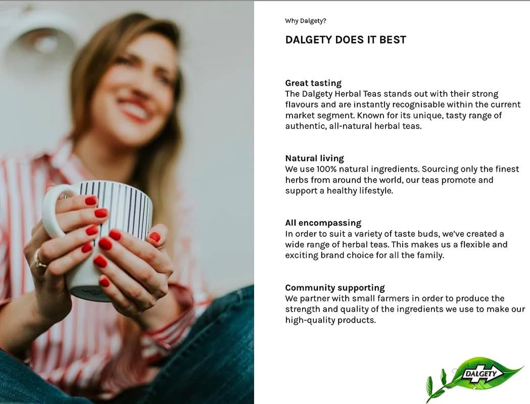 Dalgety Sorrel/Hibiscus & Ginger Herbal Infusion 45g Cartons (6 Pack)