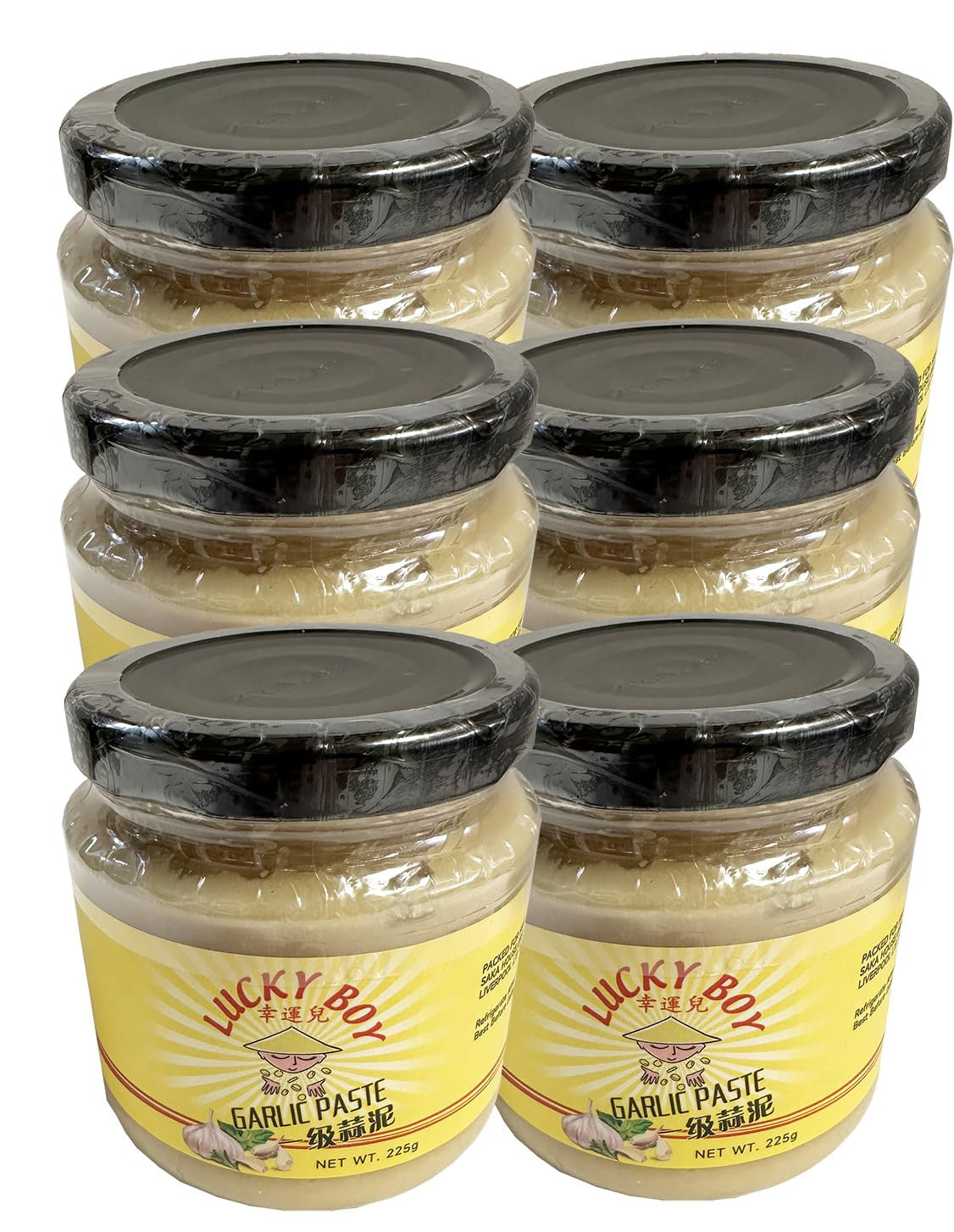 Lucky Boy Garlic Paste | JAR 225 gram |
