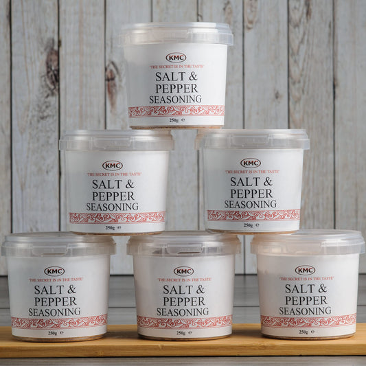 KMC Salt & Pepper Seasoning Mix - 6 Pack of 250g