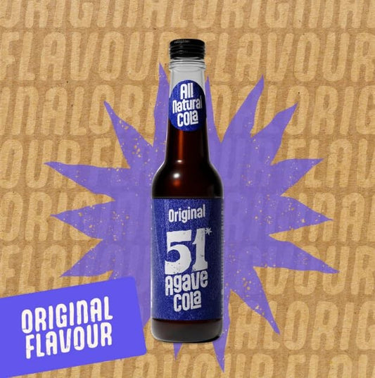 51 Agave Cola - Original | Lemon Zest & Vanilla | Gluten-Free- 12 x 275ml