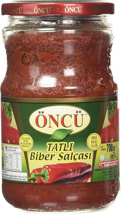 ONCU Hot & Mild Red Pepper Paste Bundle – 700g Jars (Pack of 2) | Spicy & Sweet