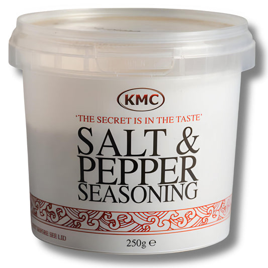 KMC Salt and Pepper Chinese Seasoning MSG for Cooking Chips Meat etc 2x250g