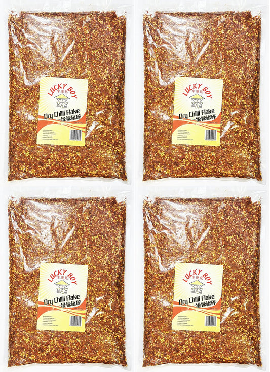 LUCKY BOY Crushed Chilli Flakes | Catering Size | 1Kg BAG |