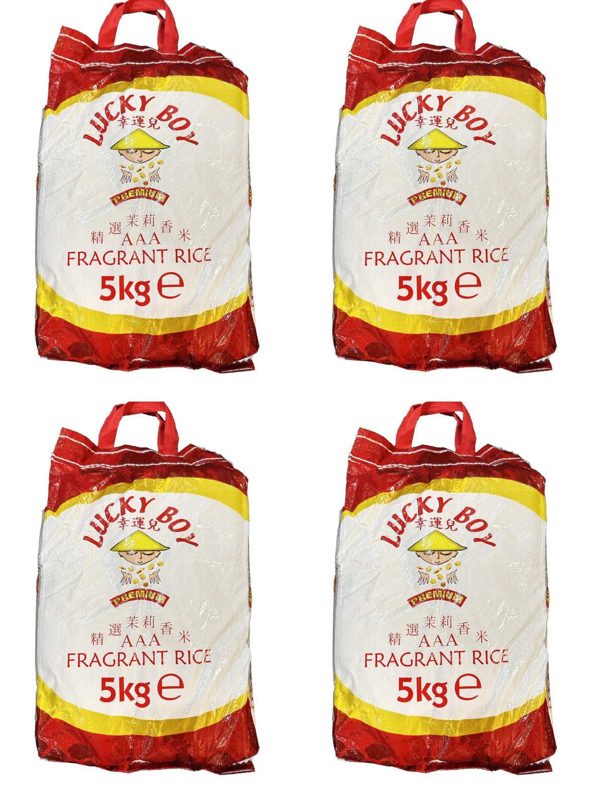 LUCKY BOY FRAGRANT SCENTED RICE | 5Kg Bag | Catering Size (Pack of 2x5Kg)