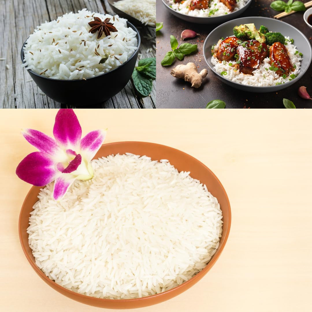 LUCKY BOY FRAGRANT SCENTED RICE | 5Kg Bag | Catering Size (Pack of 2x5Kg)